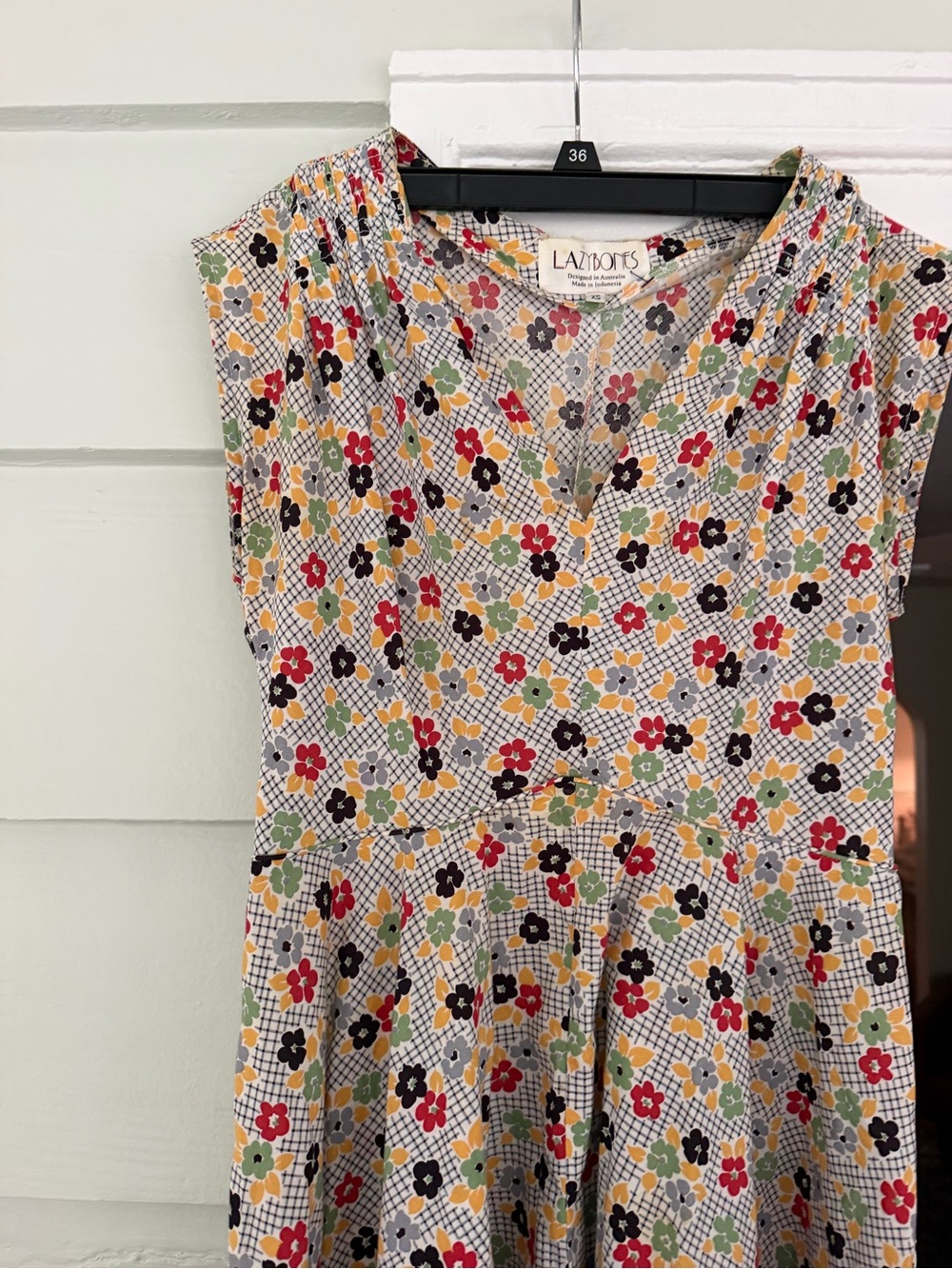 Lazybones Vintage inspired midi dress